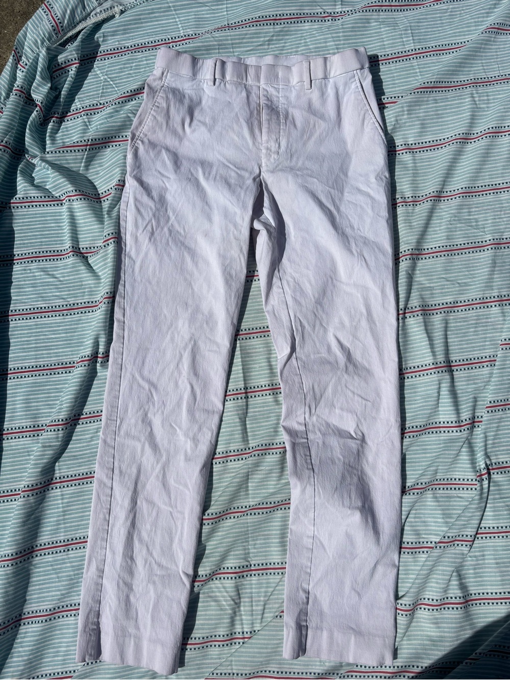 Tommy Hilfiger White Slim Straight Jeans